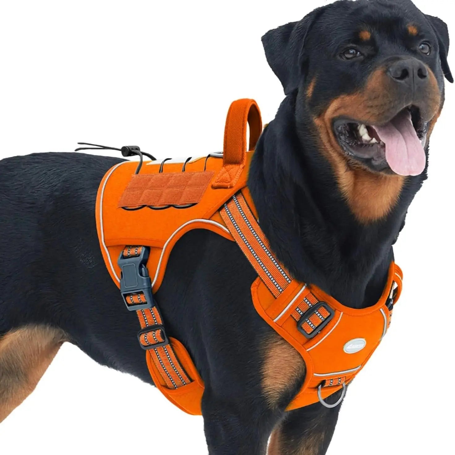 【#Dealsforyoudays】Auroth Tactical Dog Harness – Universal Harness, Walking Harness & Safety Harnesses for Small to Large Dogs, Durable Reflective, Easy to Control, No Pull Adjustable Pet Harness, Pet Supplies