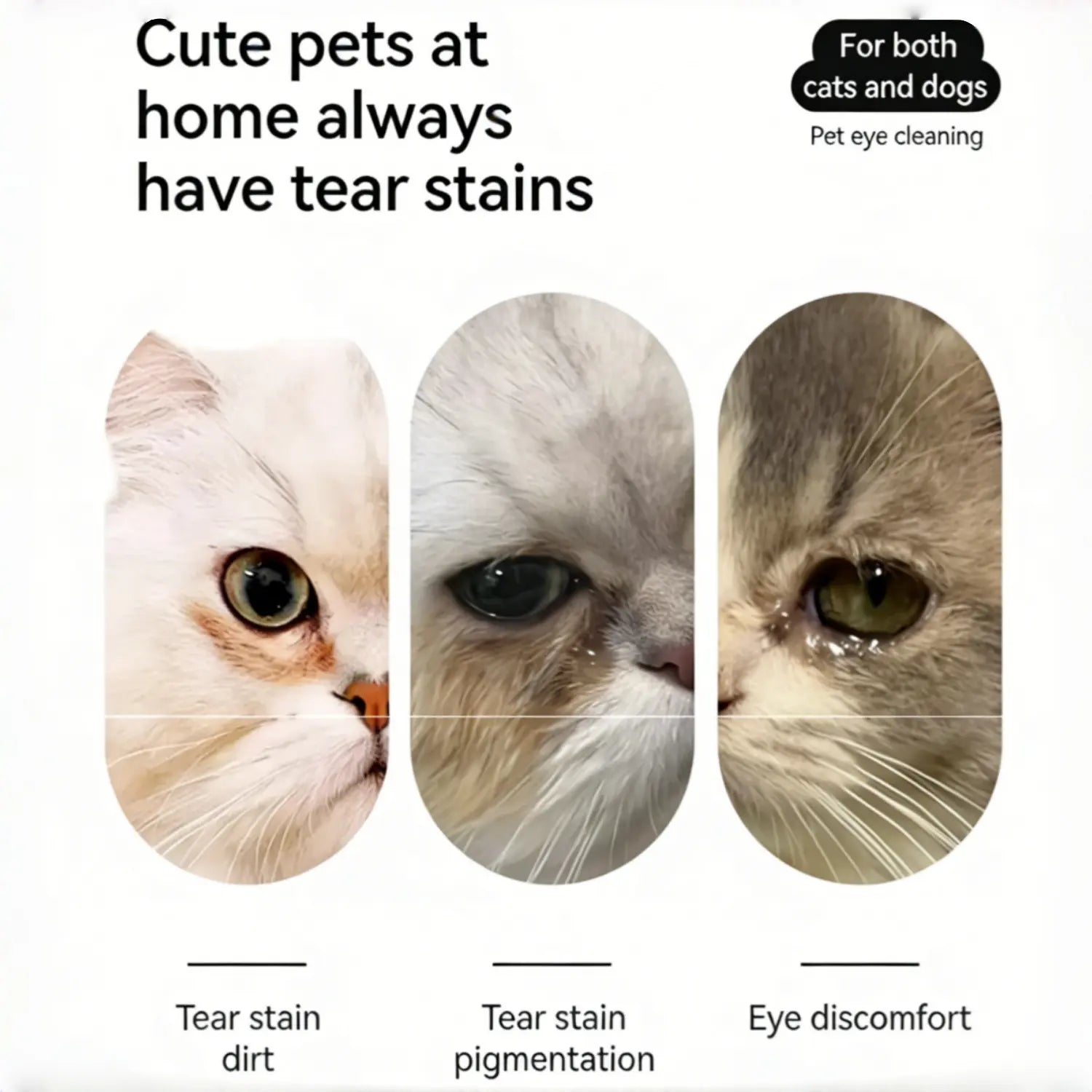 4PCS Pet Groomer Tools Shedding Grooming Kit - Self-Cleaning Slicker Brush, Dual-Sided Stainless Steel Dematting Comb, Tear Stain Comb, Fur Removal Tool for Long/Short Hair Dogs & Cats - Fur-Free Home Supplies, Grooming Supplies