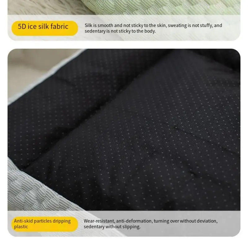 Cooling Pet Sofa with Ice Bean Fabric and Massage Beads, Durable and Breathable Design for Small to Medium Dogs and Cats