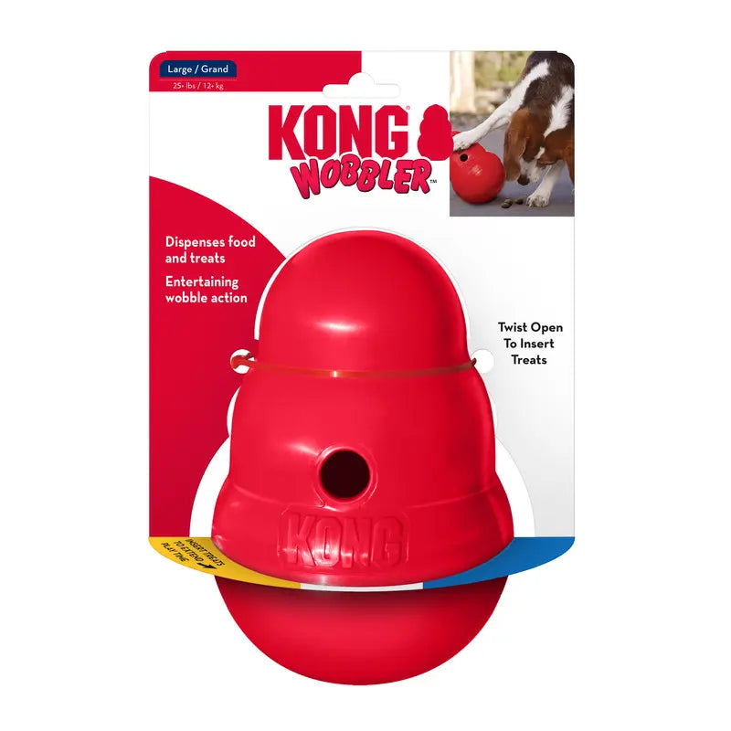 Wobbler Dog Treat Dispenser Toy