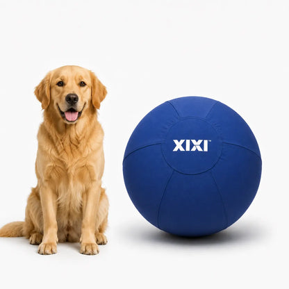 Xixipup Interactive Herding Ball for High-Energy Dogs, Heavy-Duty Oxford Cover Inflatable Exercise & Training Toy, 18/22/25 Inch
